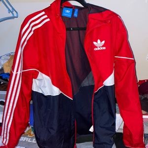 Tri colored adidas jacket